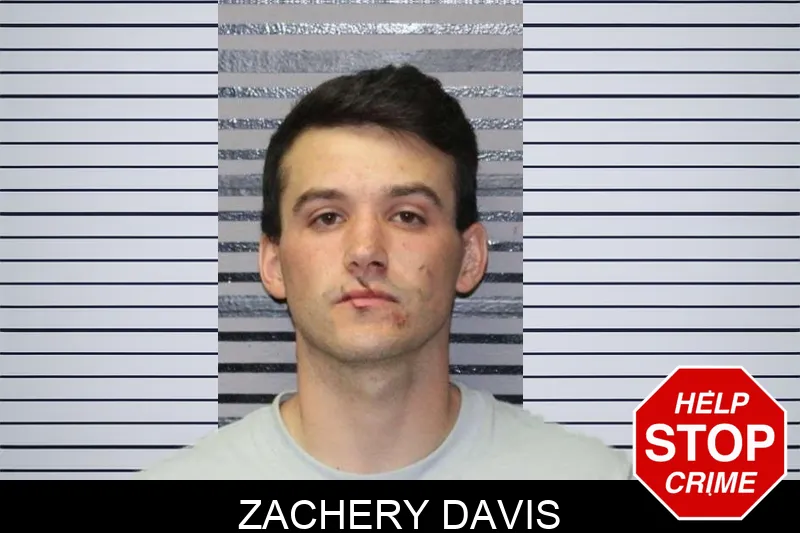 Zachery Davis mugshot