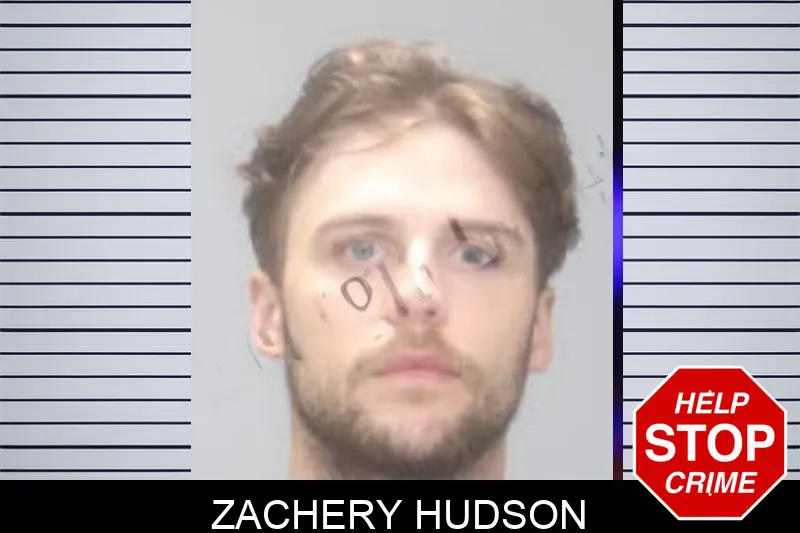 Zachery Hudson mugshot