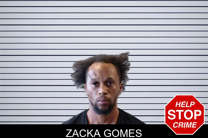 Zacka Gomes mugshot