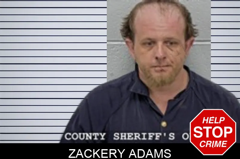 Zackery Adams mugshot