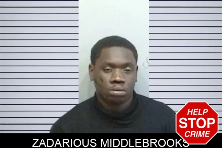 Zadarious Middlebrooks mugshot – Fulton County , Georgia Zadarious Middlebrooks
