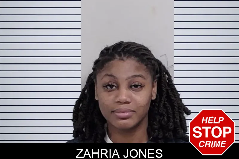 Zahria Jones mugshot