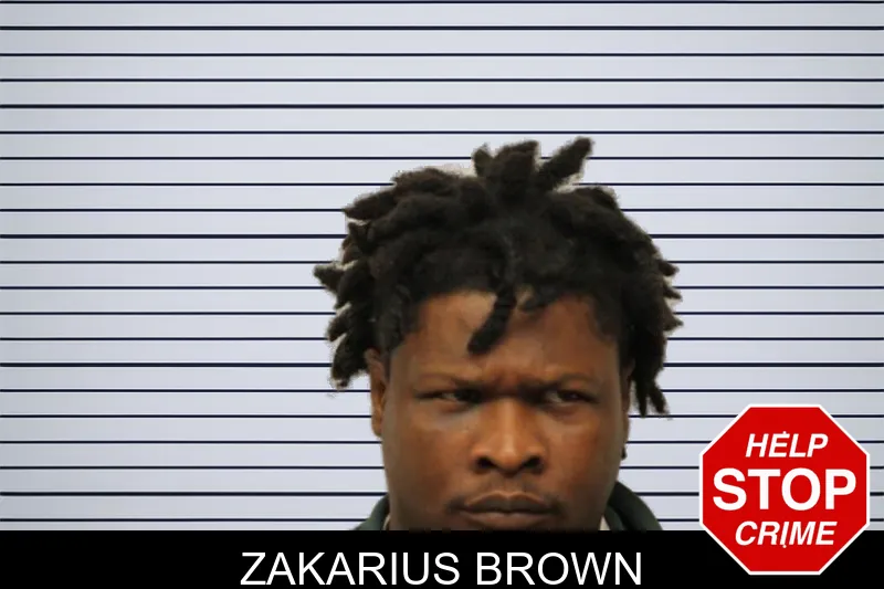 Zakarius Brown mugshot