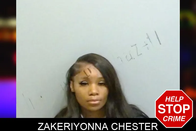 Zakeriyonna Chester mugshot