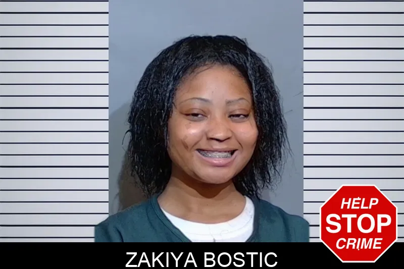 Zakiya Bostic mugshot