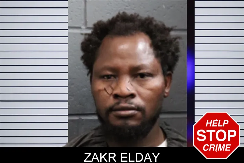 Zakr Elday mugshot