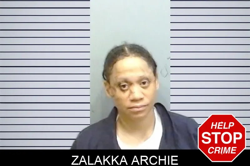 Zalakka Archie mugshot