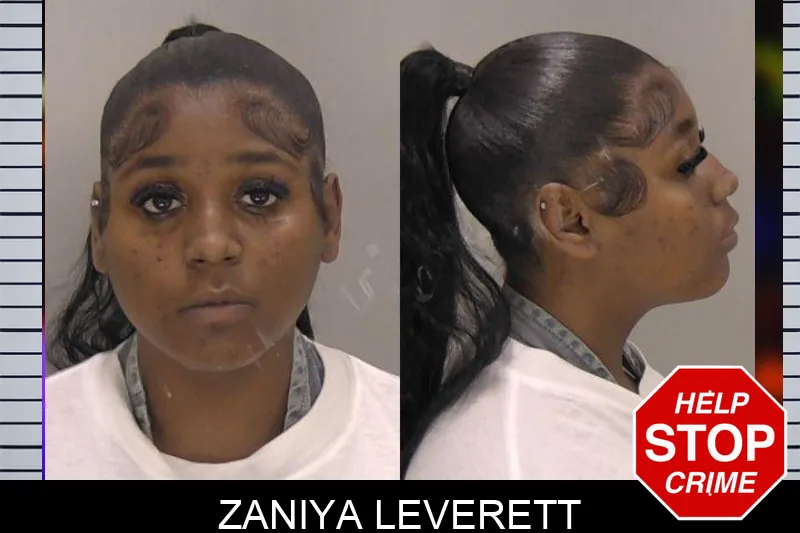 Zaniya Leverett mugshot