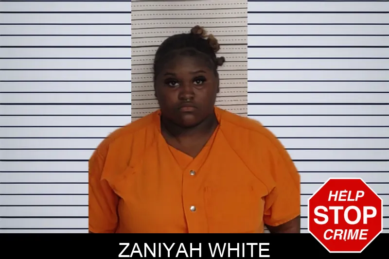 Zaniyah White mugshot