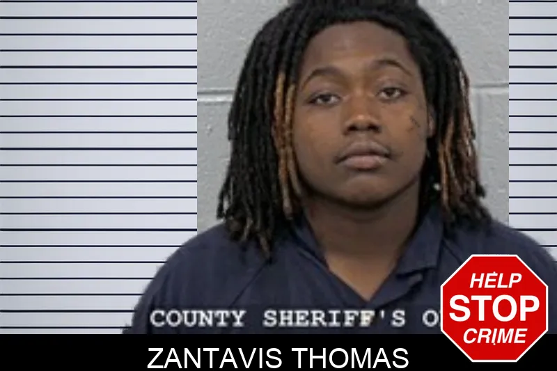 Zantavis Thomas mugshot