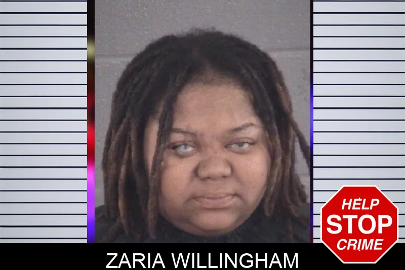 Zaria Willingham mugshot
