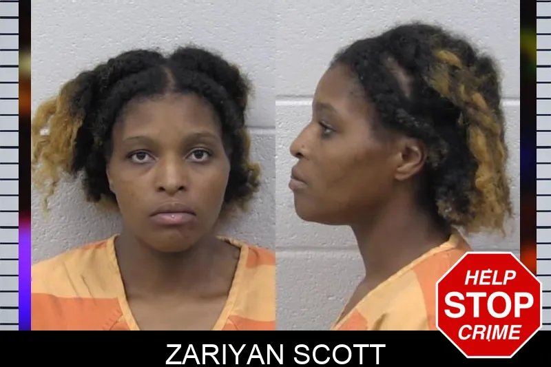 Zariyan Scott mugshot
