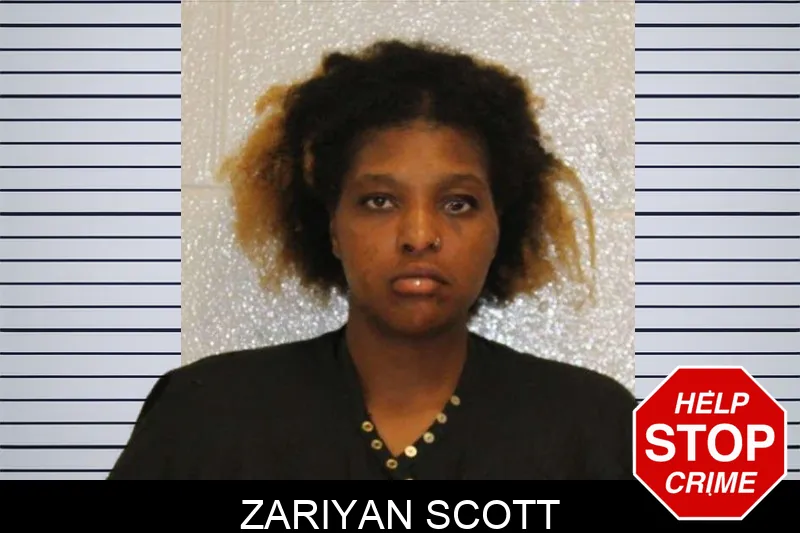 Zariyan Scott mugshot