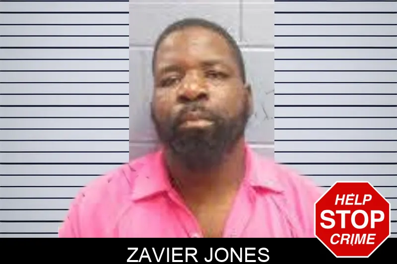 Zavier Jones mugshot