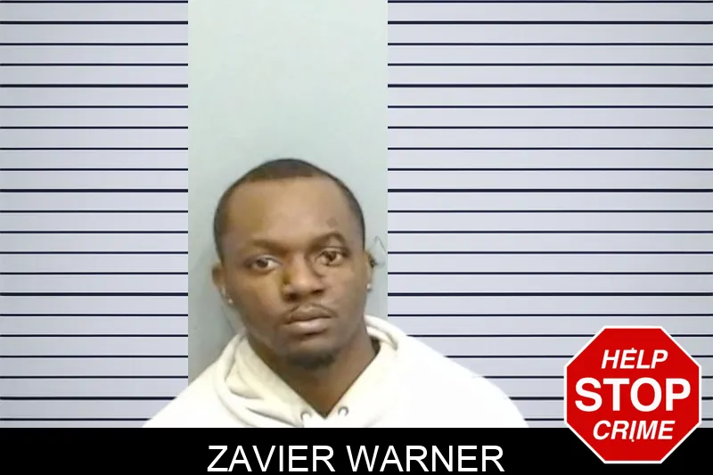 Zavier Warner mugshot