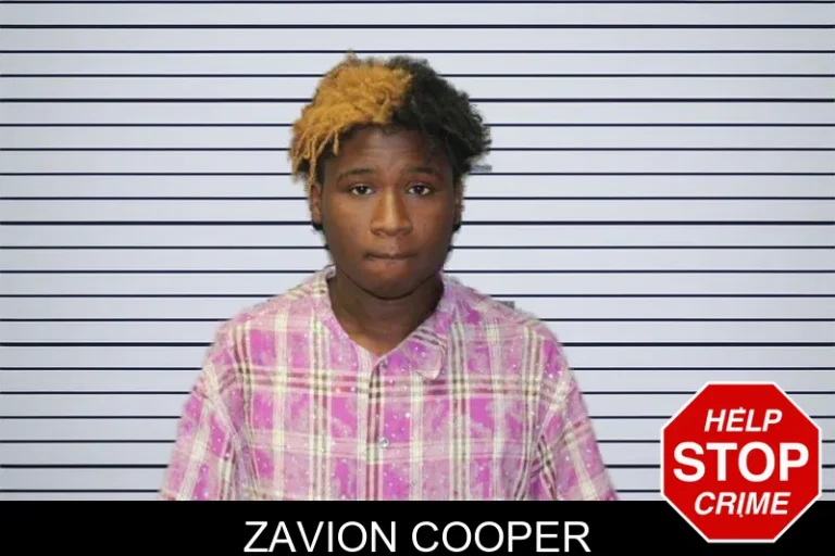 Zavion Cooper mugshot – Thomas County , Georgia Zavion Cooper