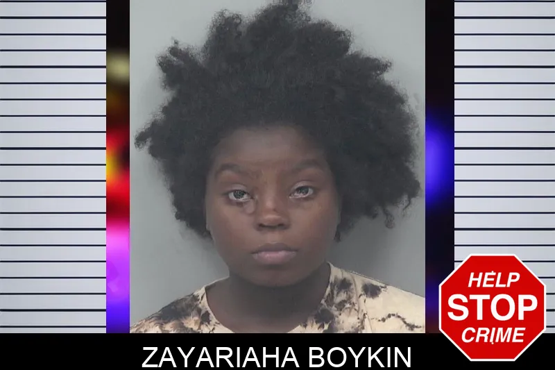 Zayariaha Boykin mugshot
