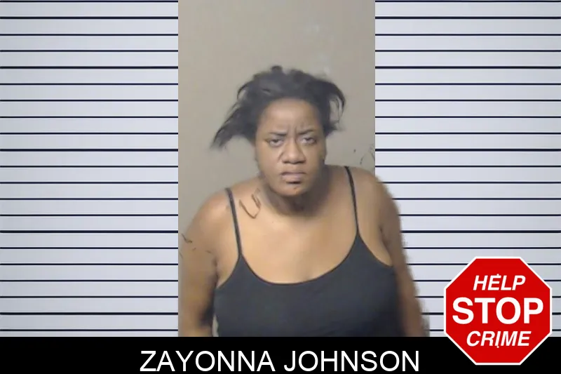 Zayonna Johnson mugshot