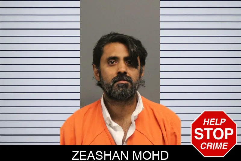 Zeashan Mohd mugshot
