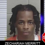 Zechariah Merritt mugshot