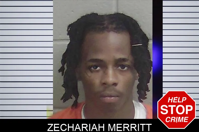 Zechariah Merritt mugshot