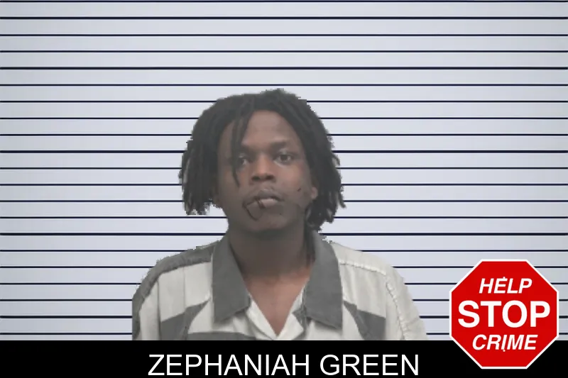 Zephaniah Green mugshot