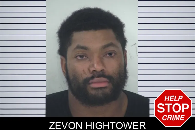Zevon Hightower mugshot