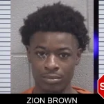 Zion Brown mugshot