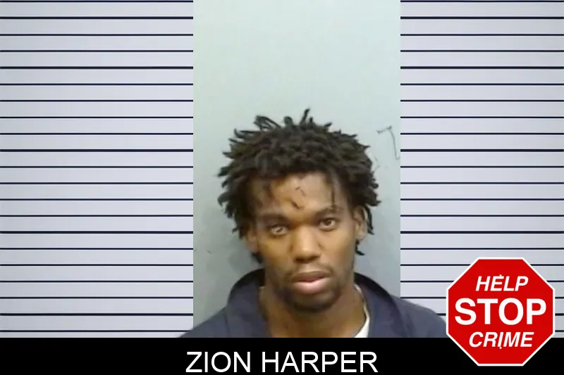 Zion Harper mugshot