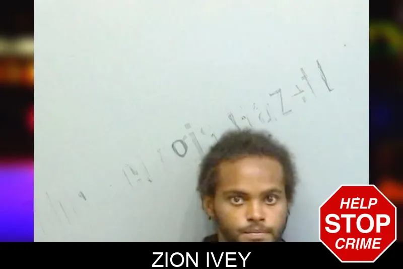 Zion Ivey mugshot