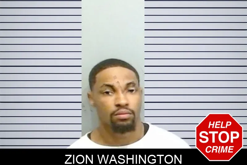 Zion Washington mugshot