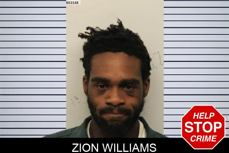 Zion Williams mugshot