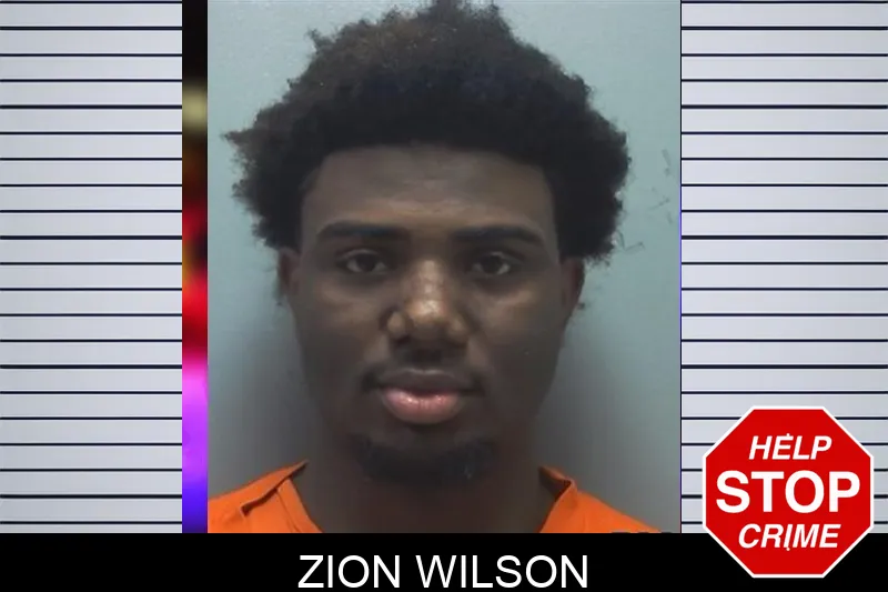Zion Wilson mugshot