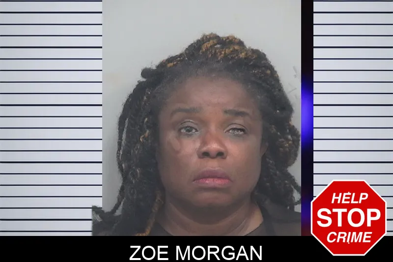 Zoe Morgan mugshot