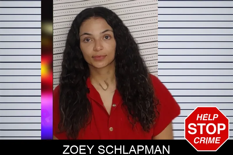 Zoey Schlapman mugshot