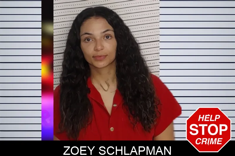 Zoey Schlapman mugshot