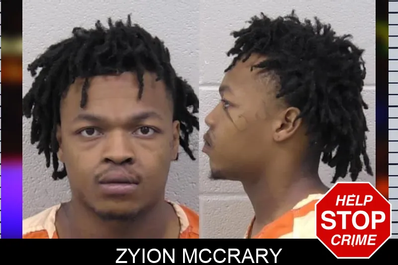 Zyion McCrary mugshot