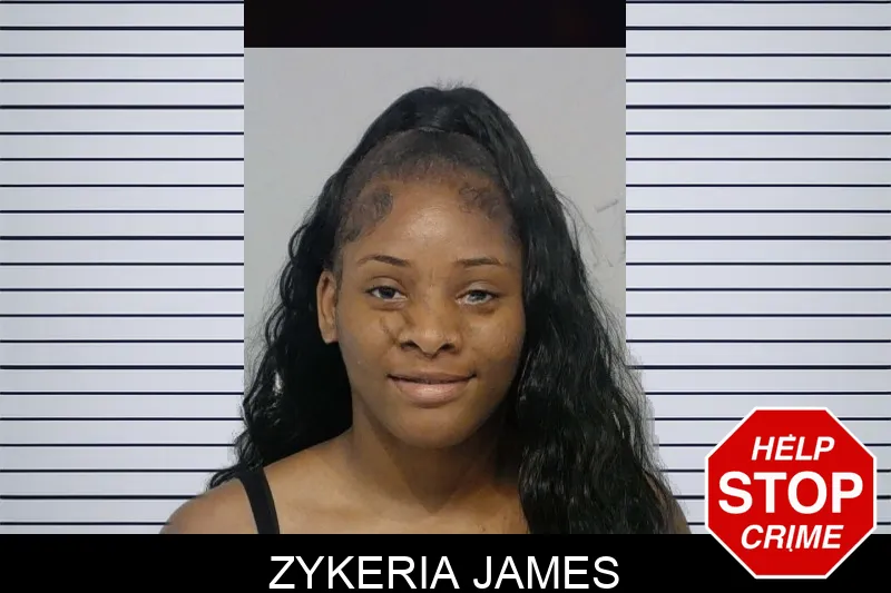 Zykeria James mugshot