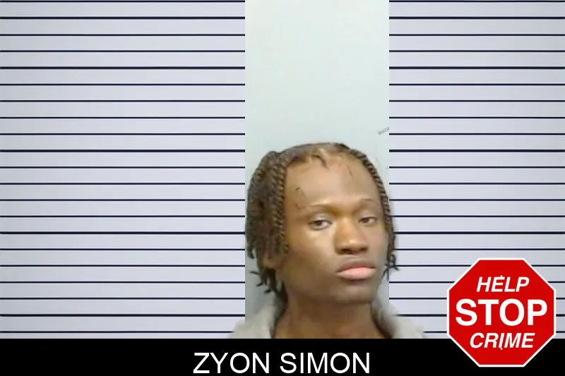 Zyon Simon mugshot
