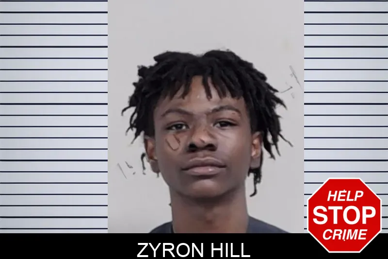 Zyron Hill mugshot