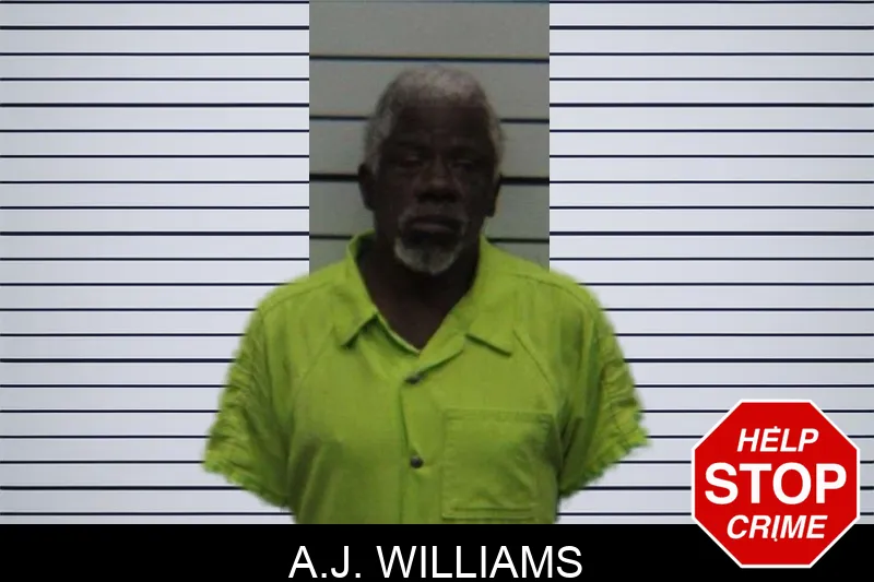 A.J. Williams mugshot