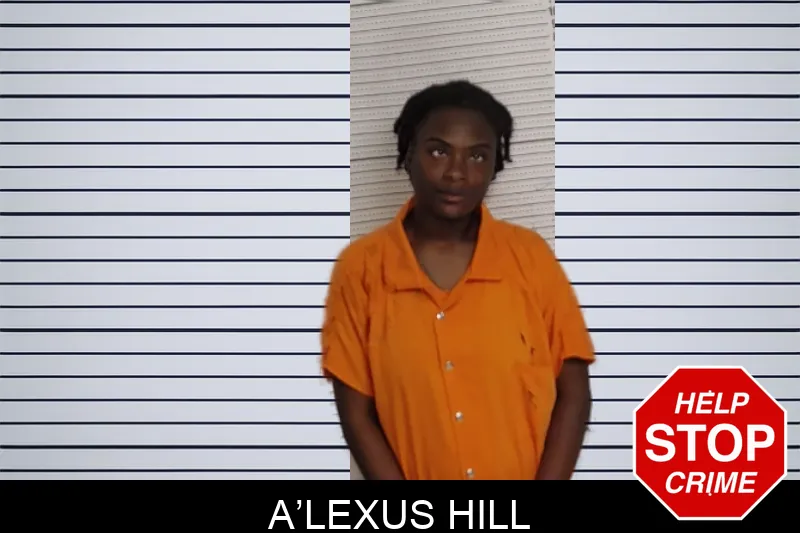 A’Lexus Hill mugshot