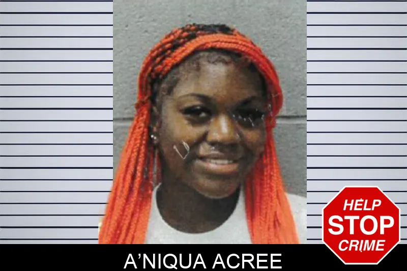 A’Niqua Acree mugshot