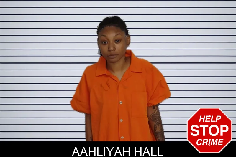 Aahliyah Hall mugshot