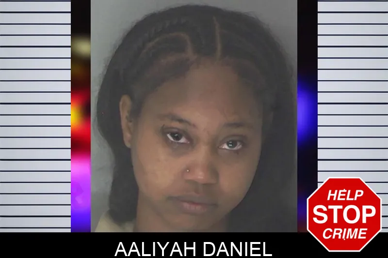 Aaliyah Daniel mugshot