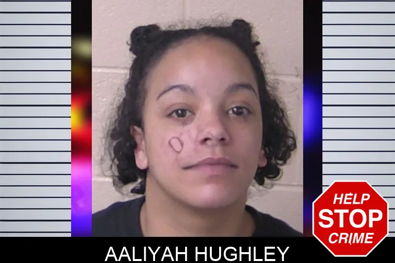 Aaliyah Hughley mugshot
