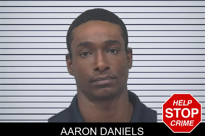 Aaron Daniels mugshot