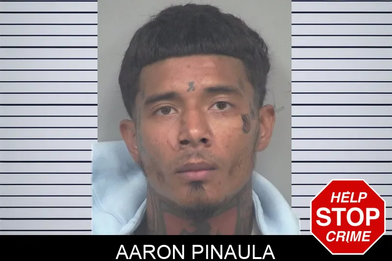 Aaron Pinaula mugshot