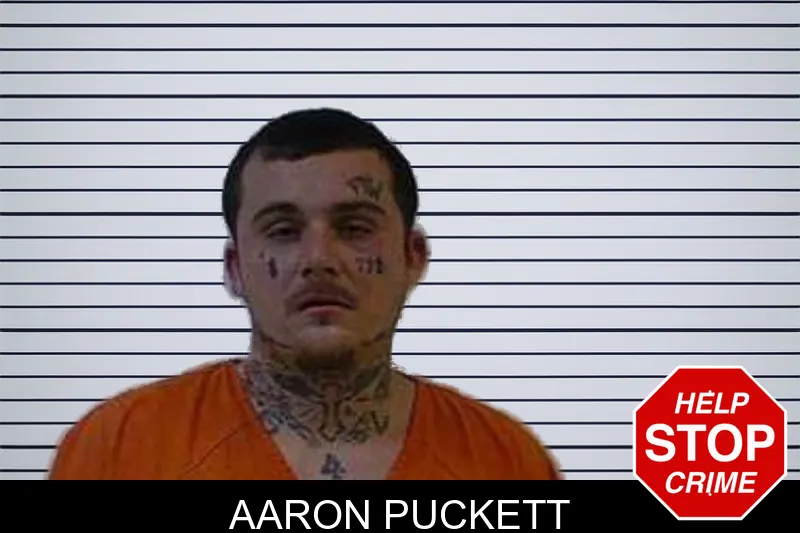 Aaron Puckett mugshot