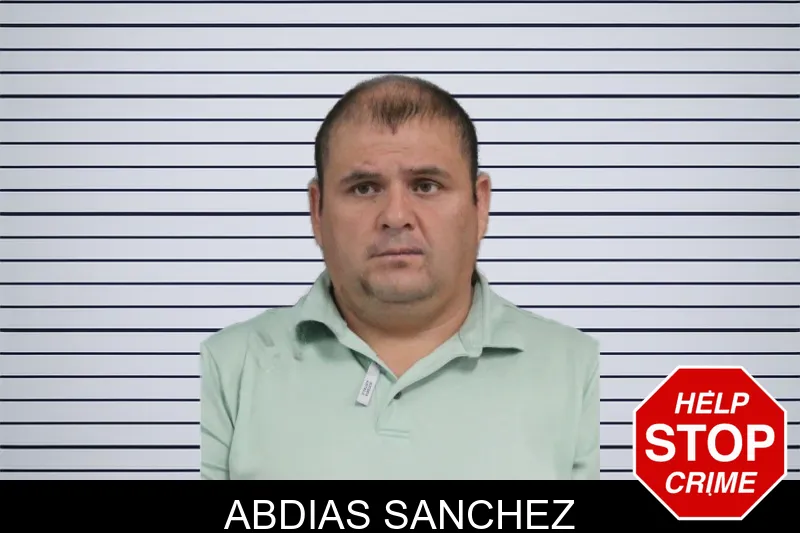 Abdias Sanchez mugshot